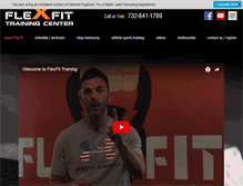 Tablet Screenshot of flexfitgym.com